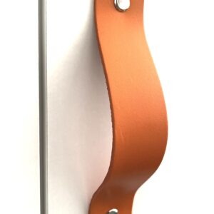 Leren handgrepen Oranje