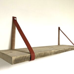 Leren Plankdrager Cognac