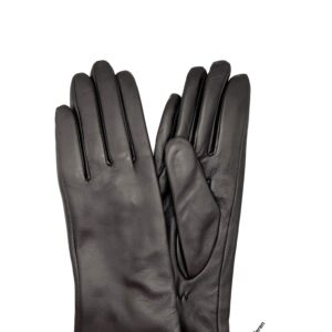 Paula Leren Handschoenen dames bruin